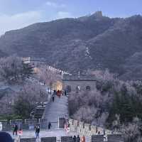 Winter Visit to Badaling Great Wall 🇨🇳 ❄️ 