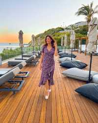 Strut Your Style on the Catwalk Deck at @dimitrabeach: A Glamorous Escape with a View!