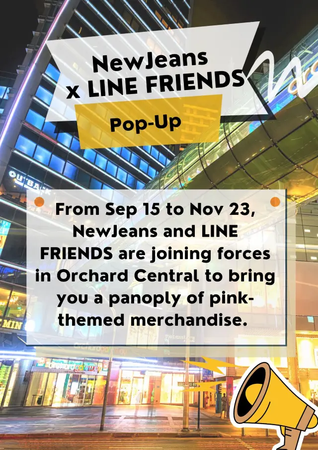 NewJeans x LINE FRIENDS Pop-Up