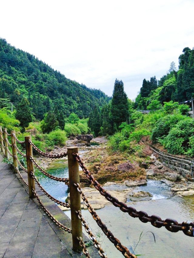 川東小九寨——賨人谷，悠悠綠水，天然氧吧