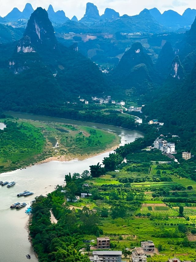 沒想到桂林還有這麼一座山，賞景太絕了