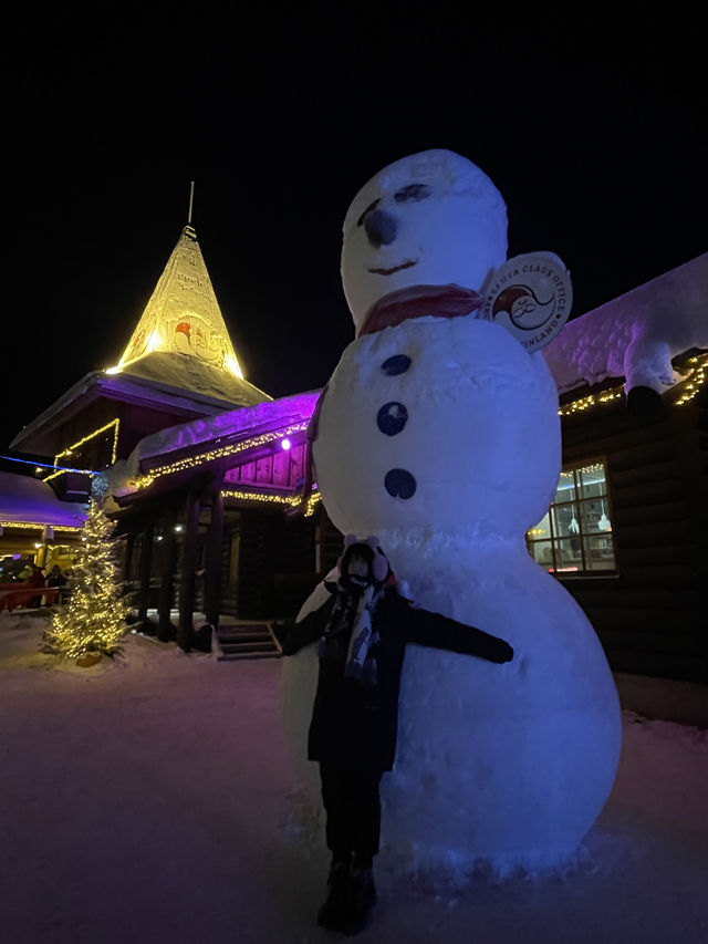 童話的起點芬蘭聖誕老人村的跨年夜