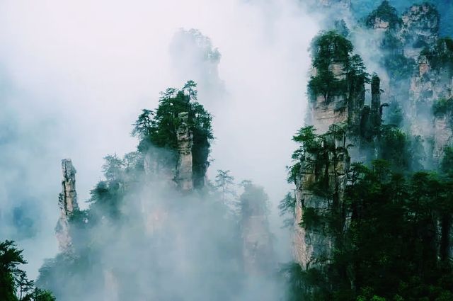 湖南張家界，一個充滿神秘色彩與夢幻氛圍的仙境之地！