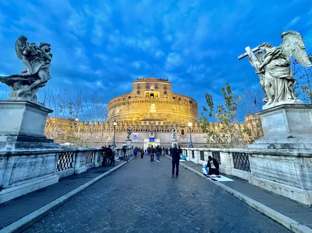 Rome | Classic Movie Scene at Castel Sant'Angelo