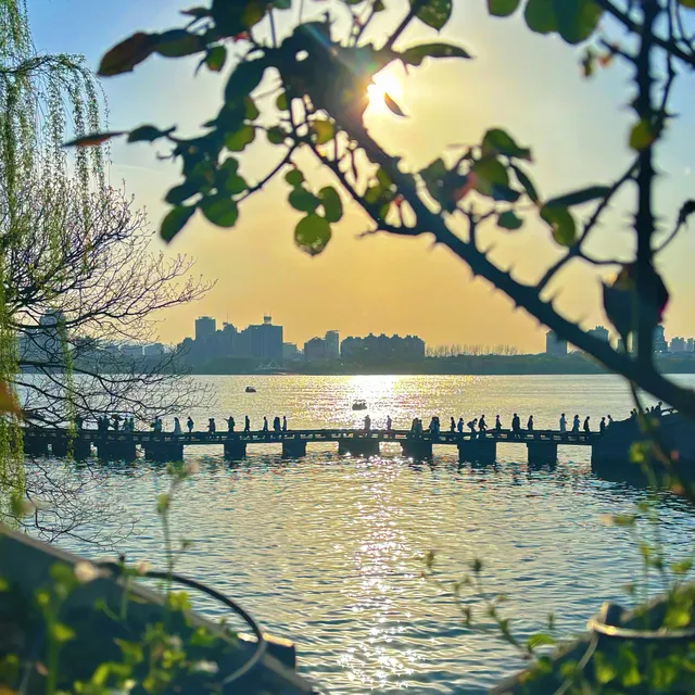 秒殺太子灣！不愧是上了央視的瓜渚湖公園