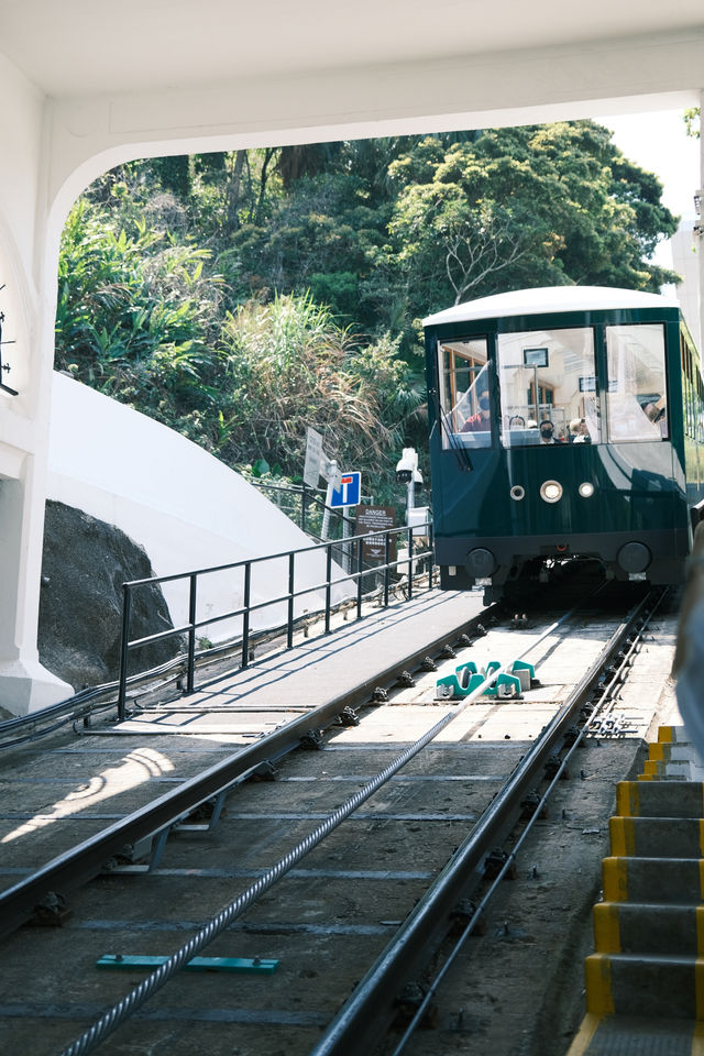 來香港太平山頂一定要坐復古纜車！附交通+拍照機位