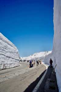 每年只限定兩個月的20米高大雪牆太震撼了