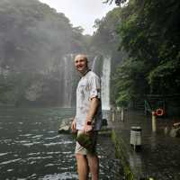 Cheonjiyeon Waterfall Jeju South Korea
