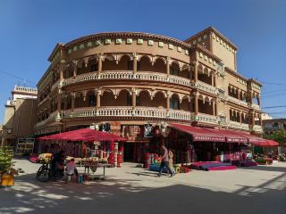 Starting point of the Xinjiang-Tibet Highway