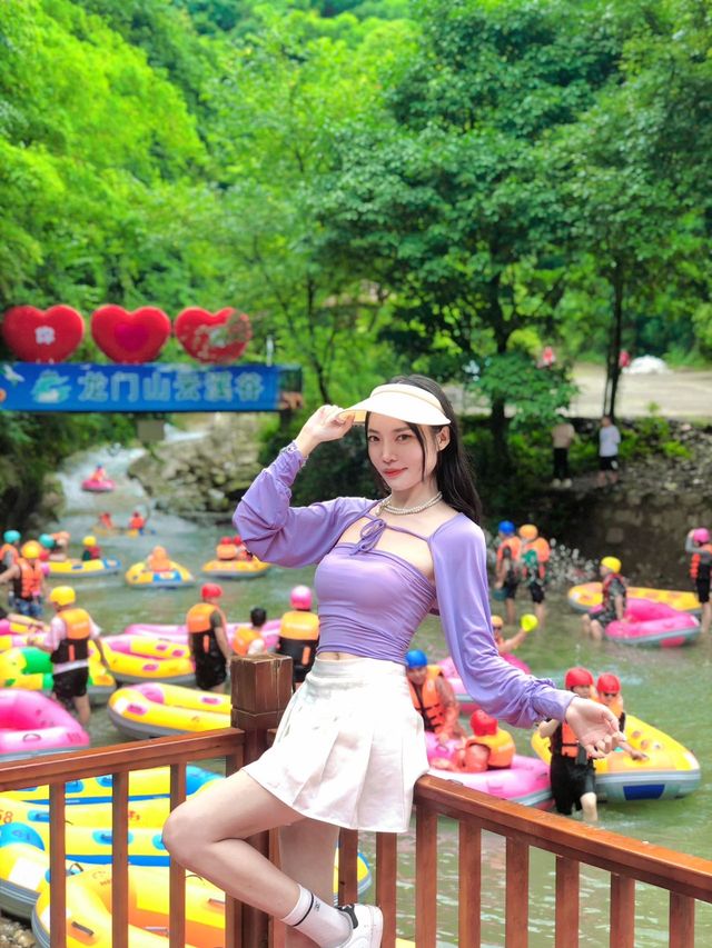 成都戶外避暑攻略|夏日玩水聖地森林瀑布漂流。