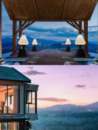 腾冲泊度民宿，懸崖溫泉，躺看火山，絕美景觀等你來。