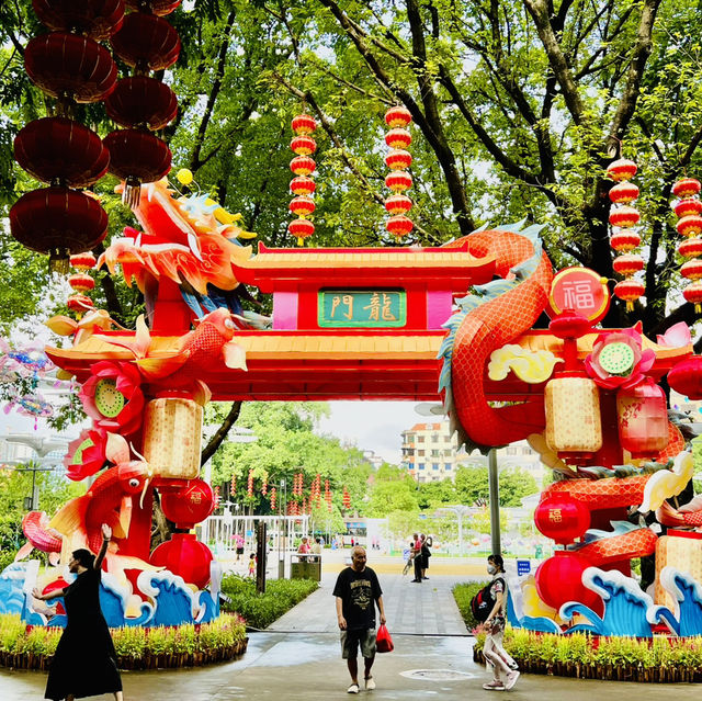 中秋來逛逛廣州文化公園燈展啦