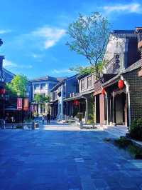 合肥夜晚打卡聖地：塘溪津門水街。