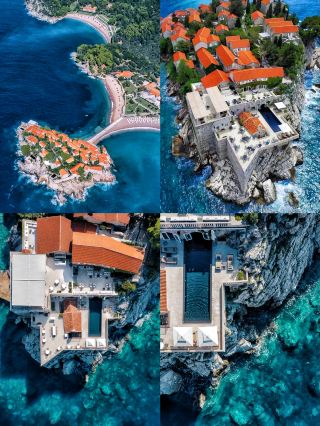 One island, one hotel, a legendary island in Montenegro