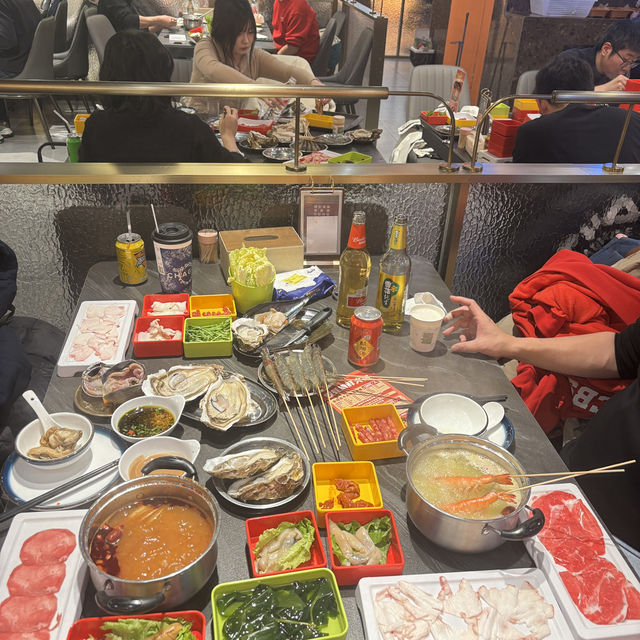 上海。海鮮吃到飽