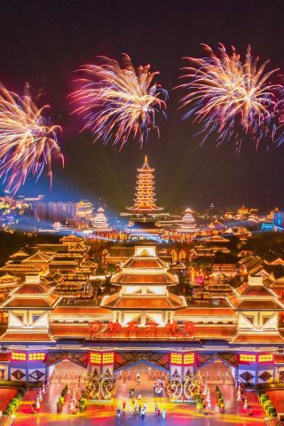 《國色芳華》同款打卡長沙最出片的燈會|||辭慕爾