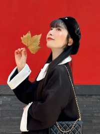 不用去北京！杭州都有同款紅牆影相啦！！
