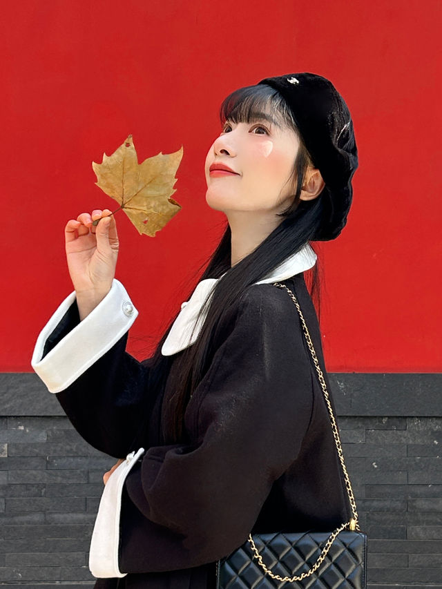 不用去北京！杭州都有同款紅牆影相啦！！