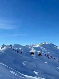 skiing world-Courchevel in France is worth it❤️