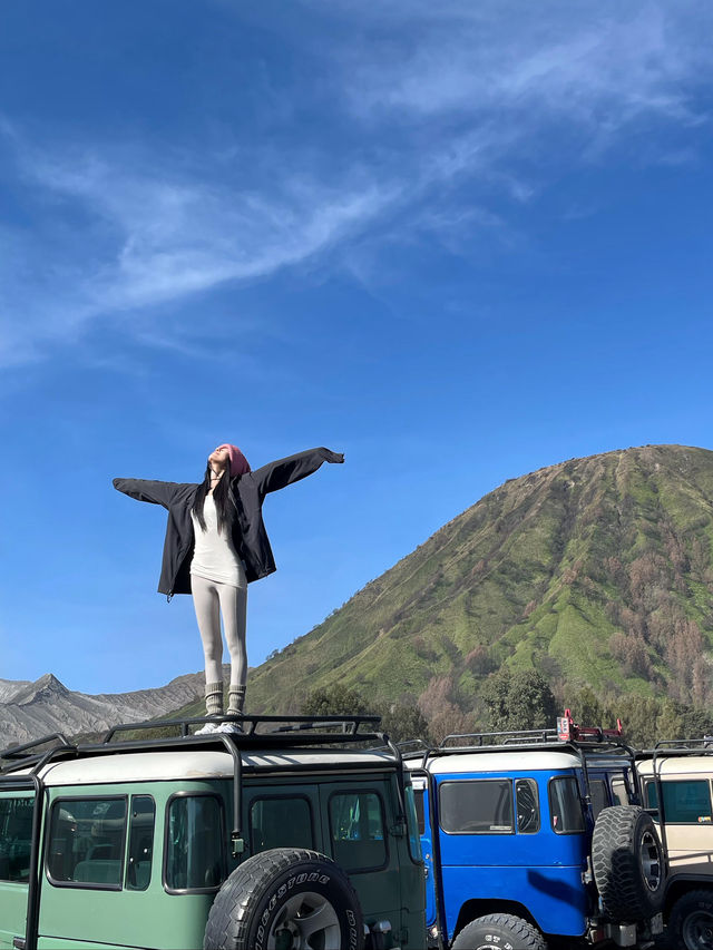 Bromo火山日出豪賭成功