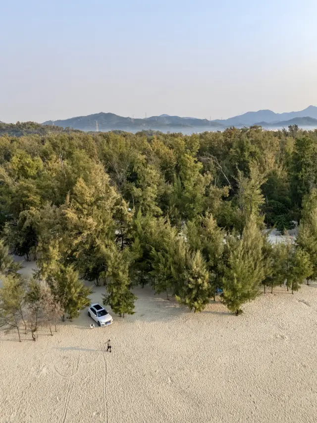 Drive Directly to This Super Niche Guangdong Beach for Overnight Camping