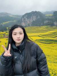 羅平摩龍村小眾油菜花田 帶你感受不一樣的視覺體驗