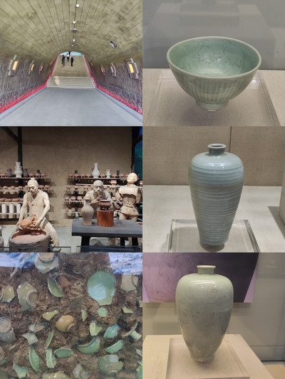 青瓷不遊環瓶  古美術 青瓷不遊環瓶 古美術 （龍泉青瓷博物館古老藝術傳承｜Trip.com
