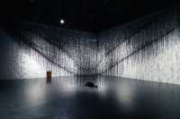 鹽田千春《命運的邊緣》木星美術館觀展