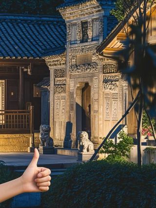 Second visit to Qingmuchuan! The mountain-view antique mansion by the tea garden is super chill