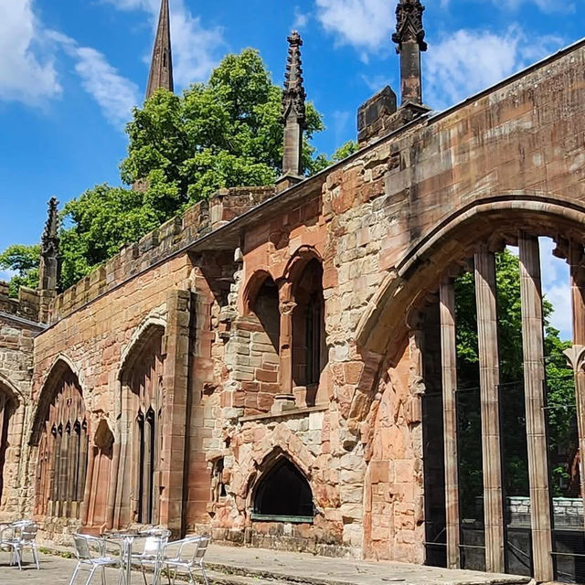 Coventry’s Haunting WWII Memorial: St Michael’s Old Cathedral Ruins