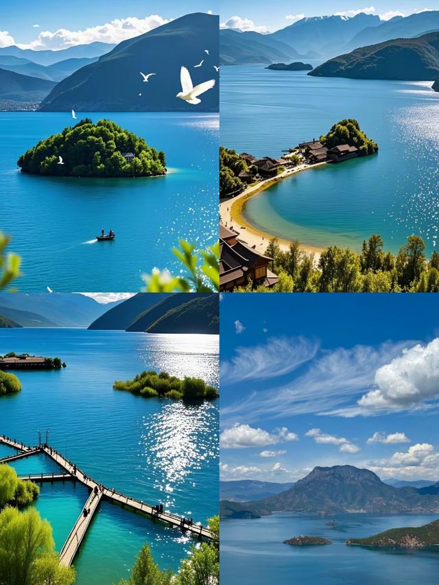 邊個會明呀，喺瀘沽湖影到詩入面嘅場景
