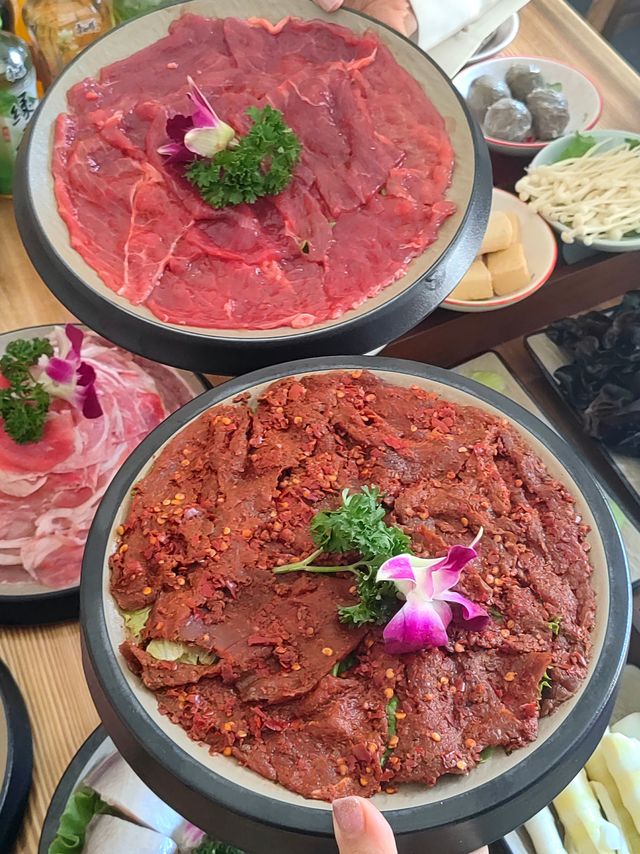 庭院火鍋，呢度嘅氛圍真係好正。