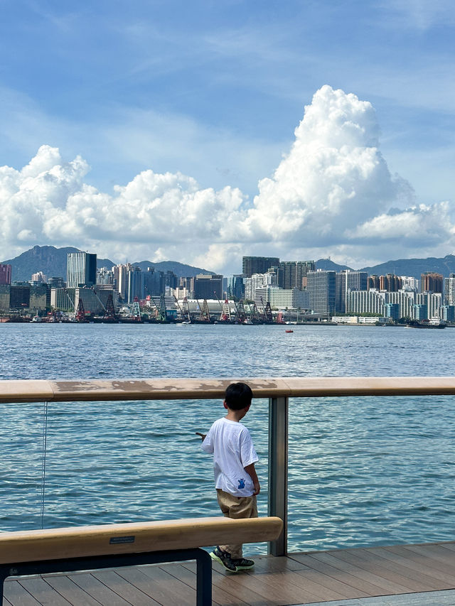 香港seawalk超好影嘅海邊地鐵免費玩~