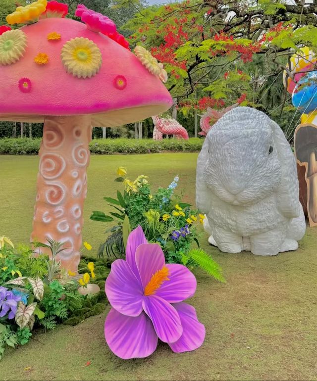 住星空之戀把熱帶植物搬進浪漫假期！