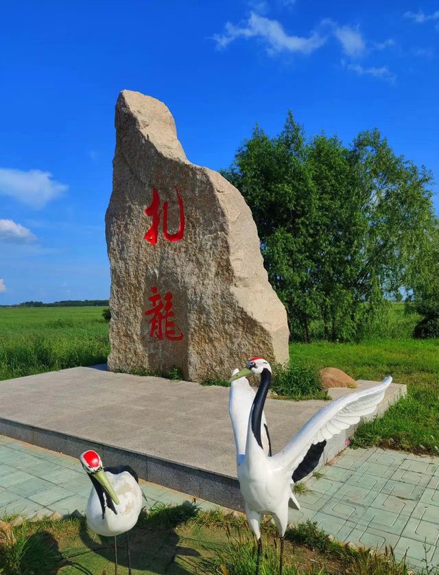 齊齊哈爾是中國最大的丹頂鶴自然保護區所在地