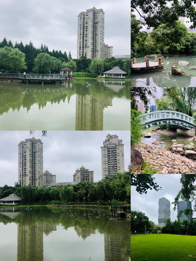 藏在上海的都市桃源，新虹橋中心花園的夢幻謐境！