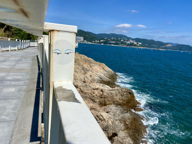 大海旁一雙會說話的眼睛✨鹽田棧道海景打卡神地🌊