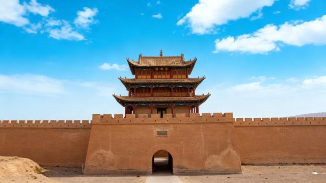 大漠落日、長城殘垣，藏著千年故事～