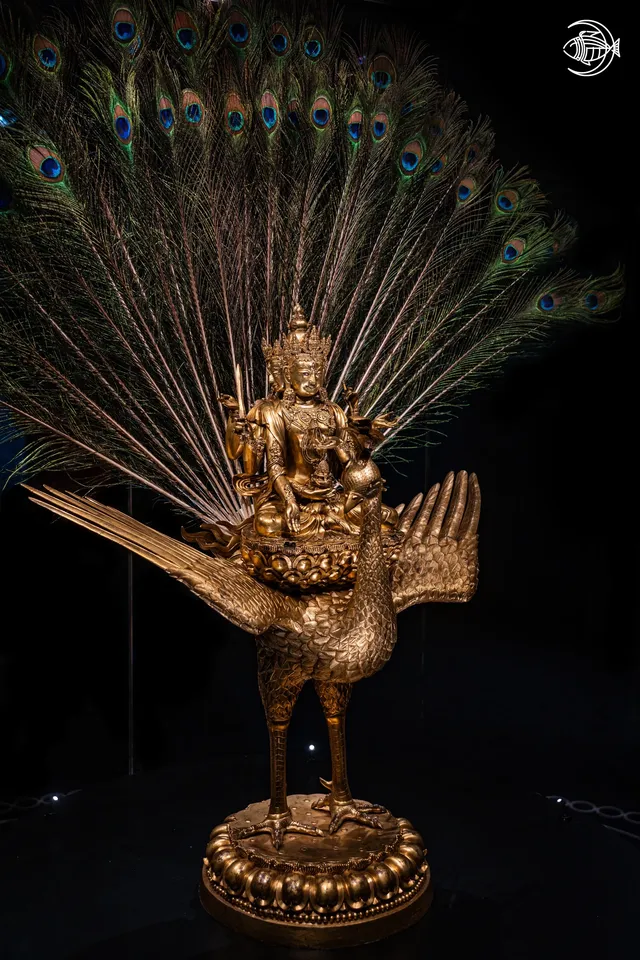 孔雀明王 上海博物館宋元明清銅器展