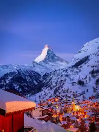 瑞士冬日6大滑雪度假村，每一幀都能做壁紙