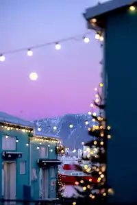 冰島下午三點｜日落與滿月