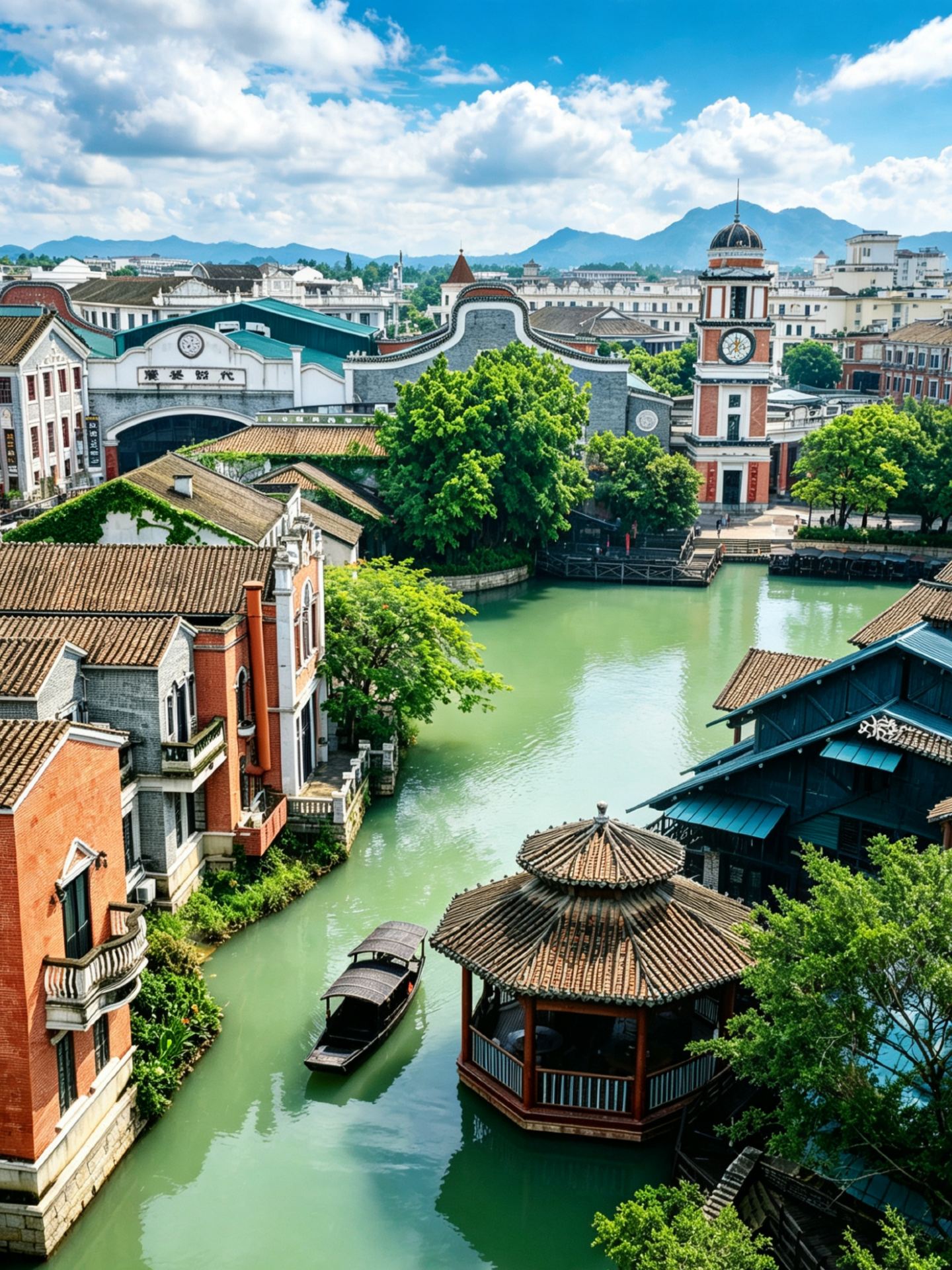 Chúng ta đã tìm thấy kho báu rồi! Thị trấn nhỏ này ở Quảng Đông thậm chí còn giống như một khung cảnh trong phim!