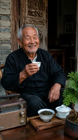 Quanzhou|Had afternoon tea in an alley and listened to an old man tell stories about the Fanzi Building