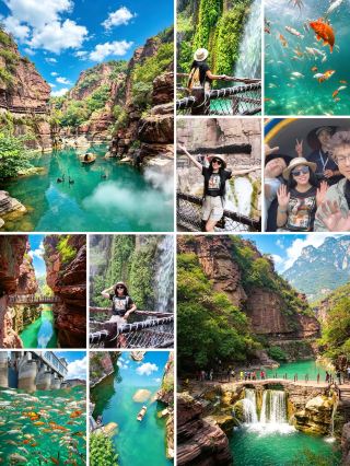 Where to go for the National Day and Mid-Autumn Festival? Yuntai Mountain's Red Stone Gorge + water fun—check out this guide!