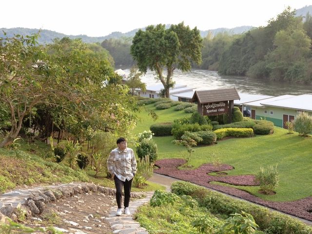 ที่พักบรรยากาศดี ณ สวนไทรโยค กาญจนบุรี