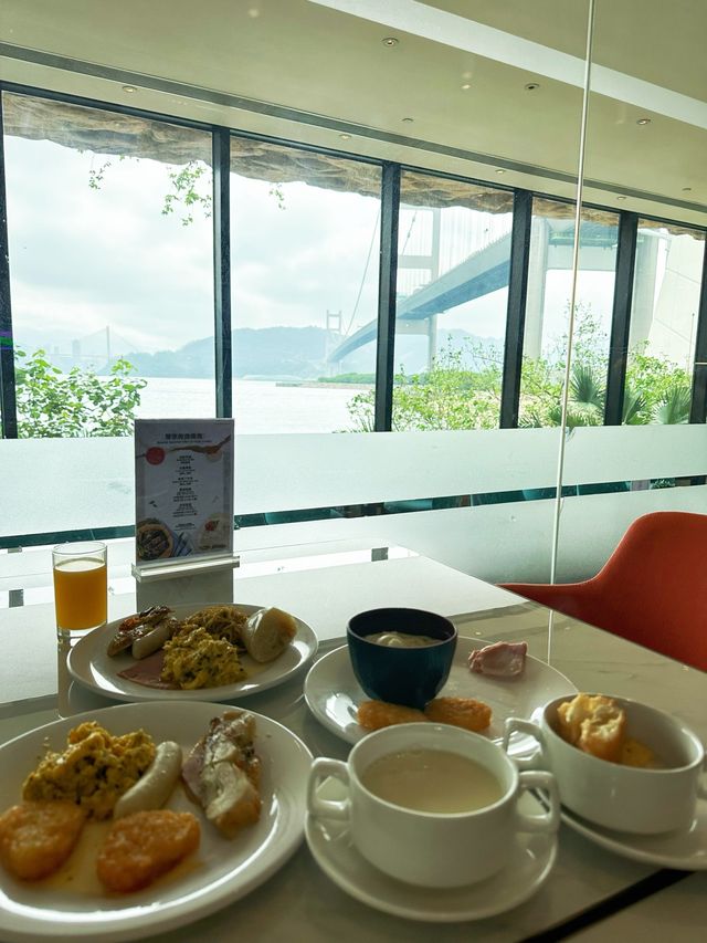 ⭐️$78比海景包圍既豐盛閣自助早餐有咩食😋淨係環境都值回票價🌤