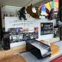 淡路島「ゴジラ迎撃作戦キッチンカー」ゴジラ第2形態（通称:蒲田君）ホットドッグがやばかった！ニジゲンノモリ無料エリア