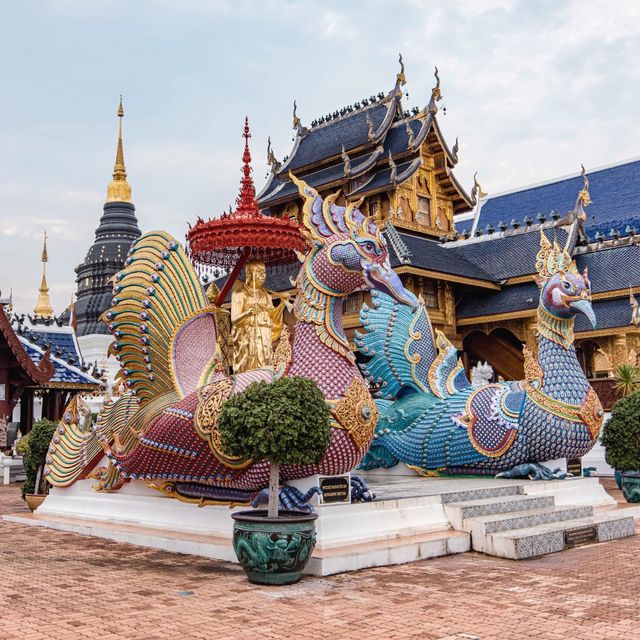 วัดบ้านเด่น สวยอันซีน ไปไหว้ 12 พระธาตประจำปีเกิด