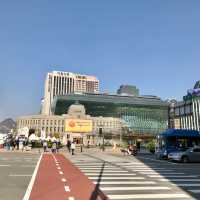 Exploring downtown Seoul