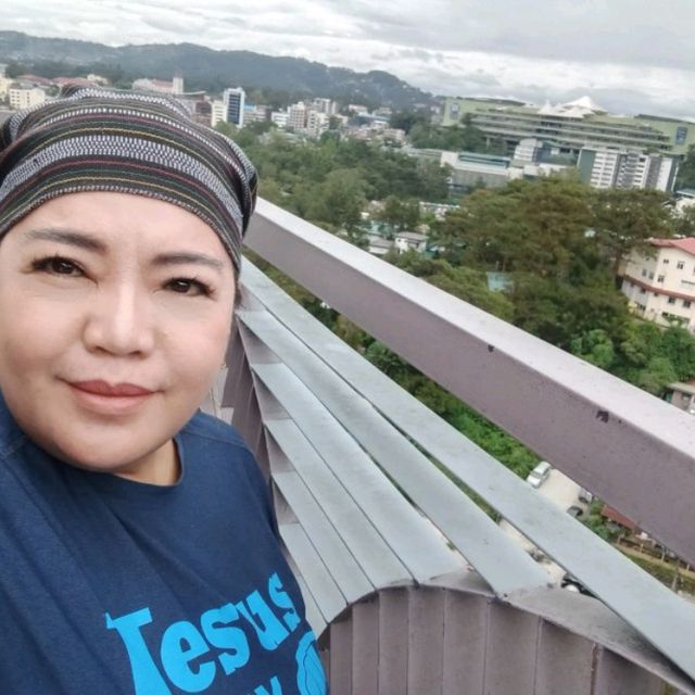 overlooking Baguio
